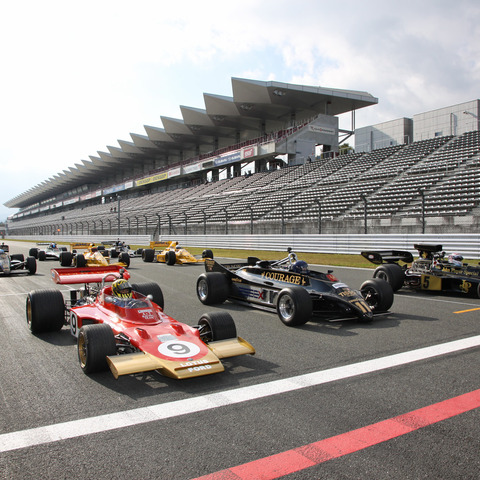 ロニー・ピーターソンやセナのF1が富士を駆け抜ける…JAPAN LOTUS DAY2012 ［写真蔵］ 画像