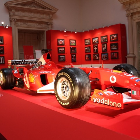 ROSSO×ROSSO 2012 京都開催、フェラーリF1と古代日本で作られた青銅鏡のコラボ 画像