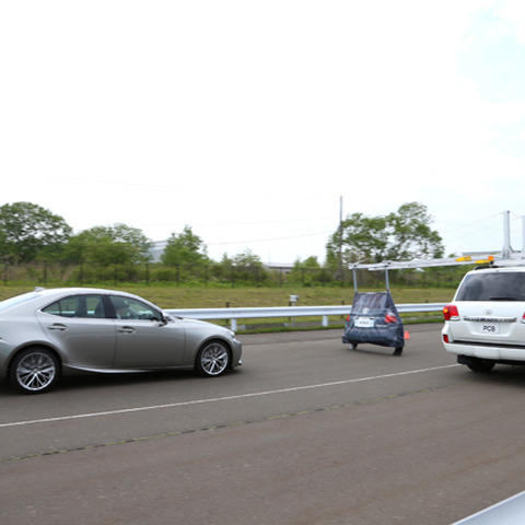 60km/hから緊急停止可能な追突軽減プリクラの効果は 画像