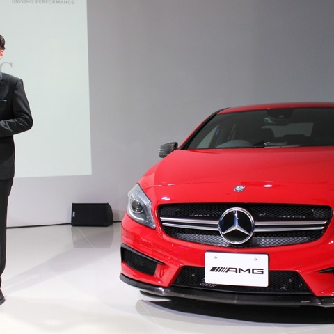 【メルセデスベンツ A 45 AMG 4MATIC 発売】AMGの日本販売台数は世界第4位 画像