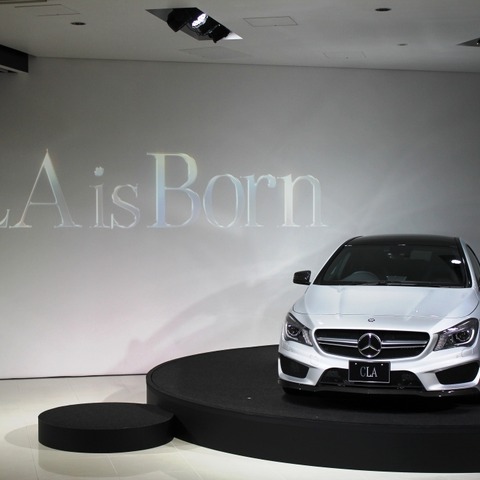 【メルセデスベンツ CLA 発売】CLSとの関係性はボディタイプ以外意識せず 画像