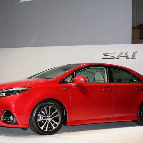【トヨタ SAI 改良新型】女性への受けにも配慮したインテリア 画像