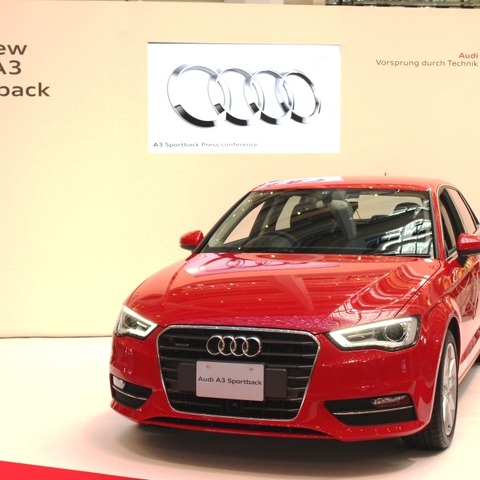 【アウディ A3スポーツバック 新型発売】60kg軽量化は自慢したい数字…大喜多社長 画像