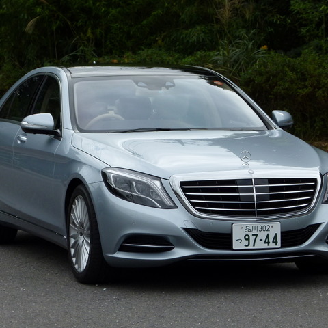 【メルセデスベンツ S400ハイブリッドエクスクルーシブ 試乗】身軽な走りが印象的…島崎七生人 画像