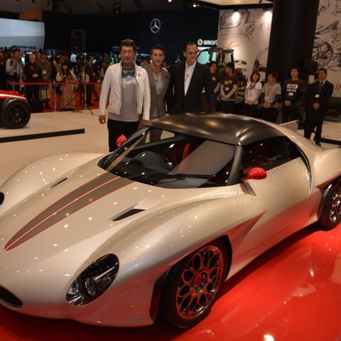 【東京モーターショー13】KEN OKUYAMA DESIGN、Kode9をワールドプレミア…自分の嫌いな奴には売りたくない 画像
