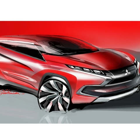 【東京モーターショー13】三菱コンセプト XR-PHEV…市販化の可能性もあり 画像