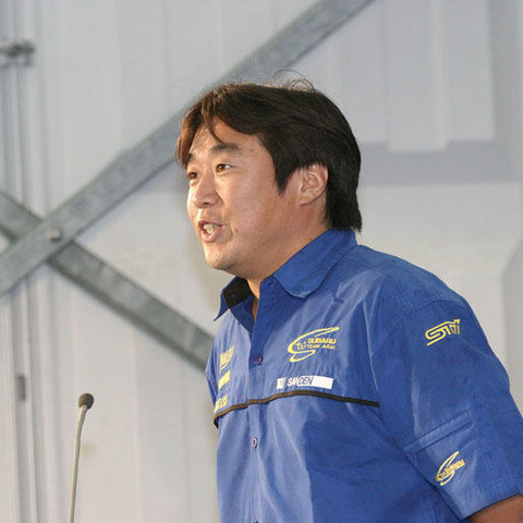 【スバル ミーティング】インプレッサ WRX 新型、新井敏弘が感激 画像