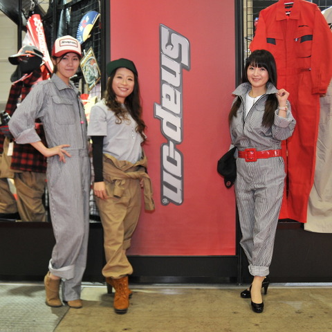 【東京オートサロン14】高品質なアイテムやグッズが並ぶスナップオンブース…ネットストアの展開も 画像