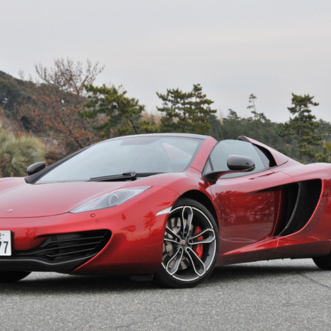 【マクラーレン MP4-12C スパイダー 試乗】ジェントルと獰猛が同居するスーパースポーツ…諸星陽一 画像