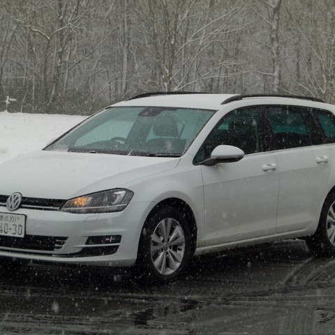 【VWゴルフヴァリアントTSIコンフォートライン 試乗】高速区間での好燃費も確認…島崎七生人 画像