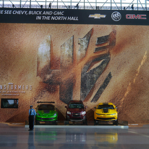 【ニューヨークモーターショー】GM、次回作トランスフォーマーのモデルを展示 画像