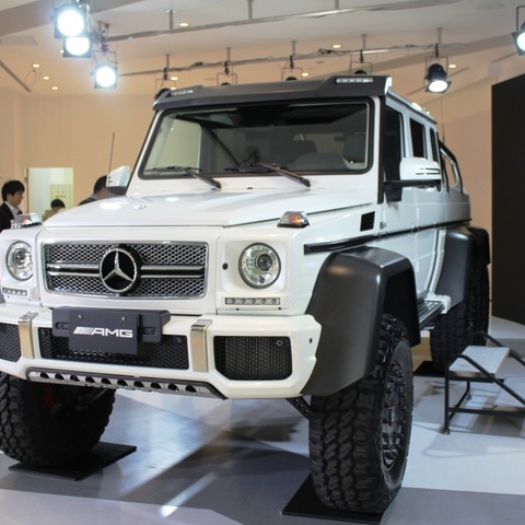 【メルセデスベンツ G 63 AMG 6×6 発売】日本の法規と安全面をクリアするため徹底的に改良 画像