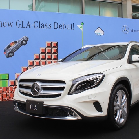 【メルセデスベンツ GLA 発表】力強さと流麗さを共存させたデザイン 画像