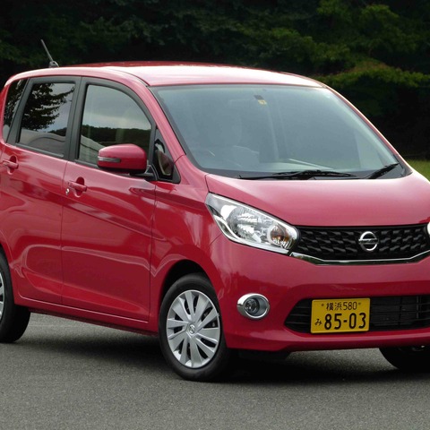 【日産 デイズ 試乗】燃費をコツコツ稼いで走る、改良新型の「X」…島崎七生人 画像
