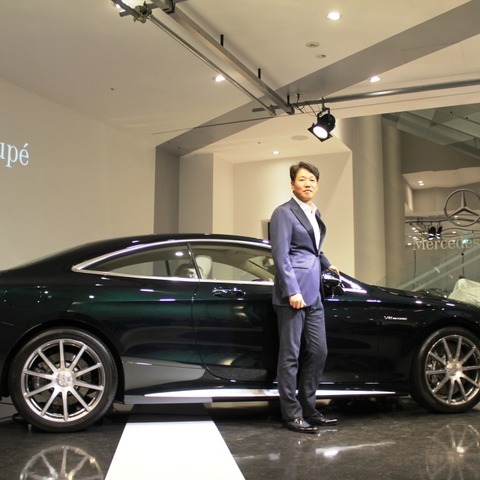 【メルセデスベンツ Sクラス クーペ 発表】上野社長「今年は最高速のままゴールしたい」 画像