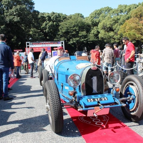 クラシックカーラリー始まる、119台が1200km走破めざして…La Festa Mille Miglia2014 画像