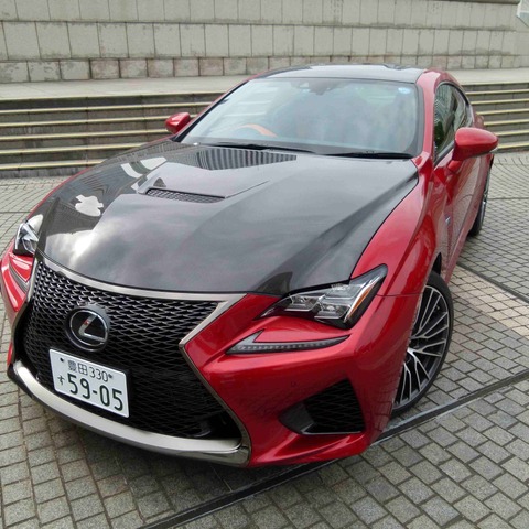 【レクサス RC F 試乗】高性能と洗練度を極めた走り…島崎七生人 画像