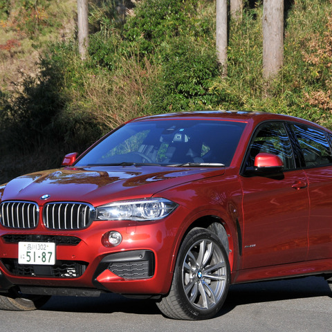 【BMW X6 試乗】高速道で気持ちいいハイト4ドアクーペ…諸星陽一 画像