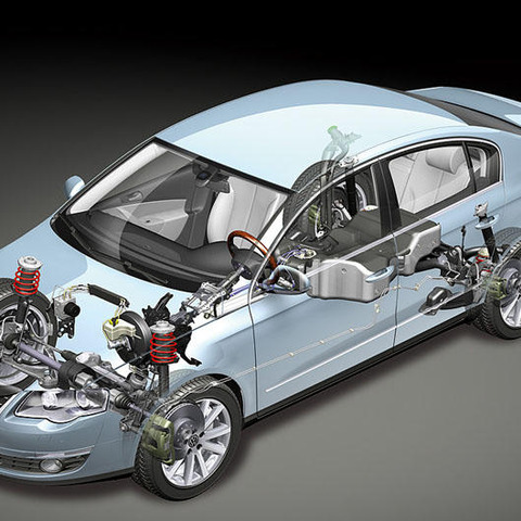 【VW パサート 新型日本発表】前ストラット、後マルチリンク 画像