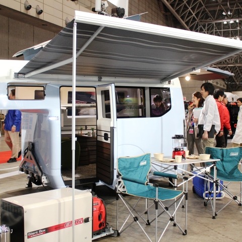 【キャンピングカーショー15】「必要なときに必要なものだけを乗せる」断捨離プラスαのホンダ N-TRUCK 画像
