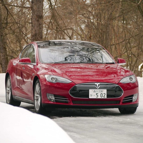 【テスラ モデルS 試乗】本当の電気自動車の姿はこれかな…中村孝仁 画像