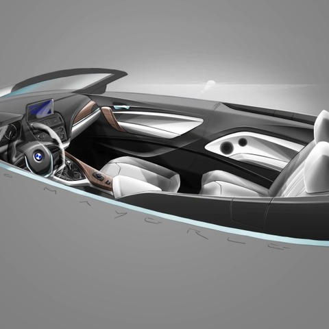 【BMW 2シリーズ カブリオレ 発表】4シーターオープンならではの居住性とインテリア 画像