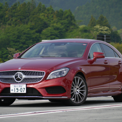 【メルセデス CLS 試乗】驚異的燃費に唖然。ディーゼル人気ますます上昇か…中村孝仁 画像