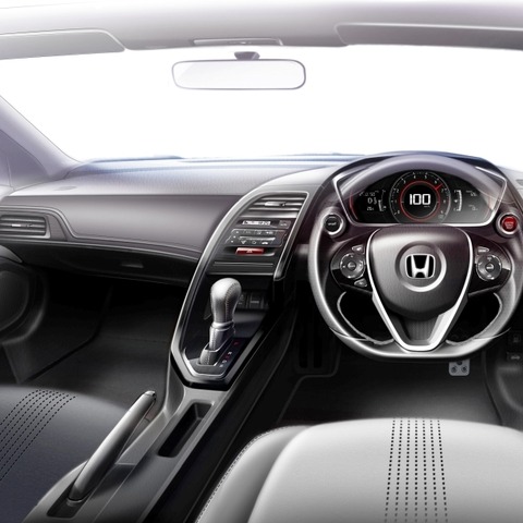 【ホンダ S660 発表】世界一小さなスーパーカーを作りたかった…インテリアデザイン 画像