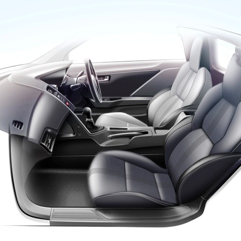 【ホンダ S660 発表】“命の柱”を貫いたインテリア 画像