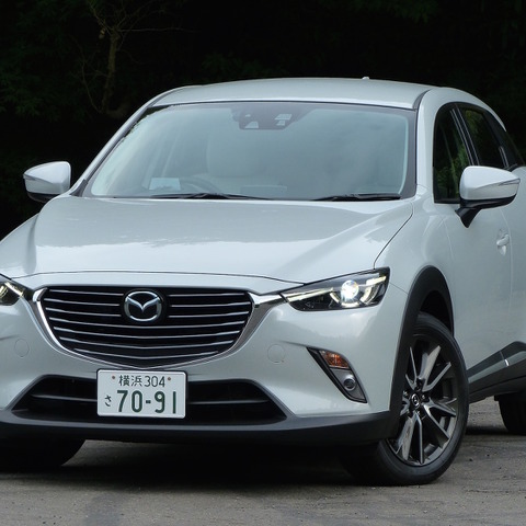 【マツダ CX-3 試乗】まるでスペシャルティカー、ディーゼルは「申し分なし」…島崎七生人 画像