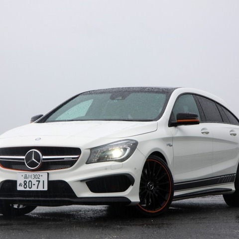 【メルセデス CLAシューティングブレーク 発表】限定車のオレンジアクセント、ねらいは「プラスアルファ」 画像