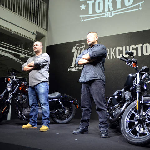 ハーレー ダークカスタム 2016年モデル、アジア初公開を日本で 画像
