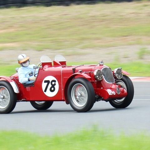 戦前のクラシックカーがサーキットを疾走…TBCCシーズン3 第2戦［写真蔵］ 画像