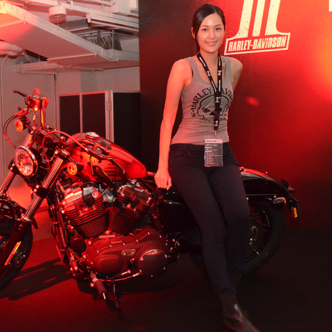 ハーレーダビッドソン 新型 フォーティエイト 初公開、台湾や韓国メディアも注目 画像