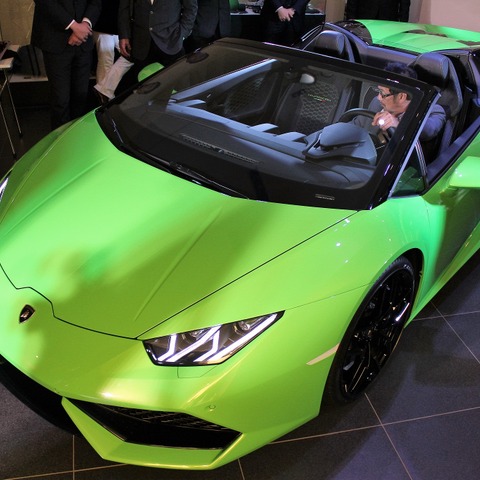 ランボルギーニ ウラカン LP610-4 スパイダー 日本発表…100km/hまで3.4秒、3267万円 画像