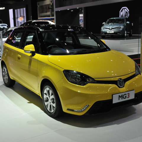 【タイ国際モーターエキスポ15】上海汽車、MGブランド 3車種でタイ攻勢 画像