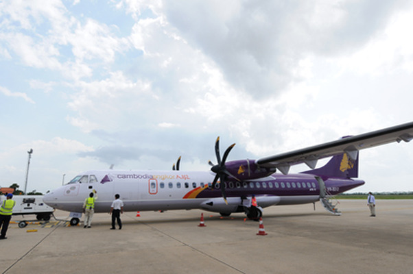 カンボジア･アンコール航空の機体、ATR72