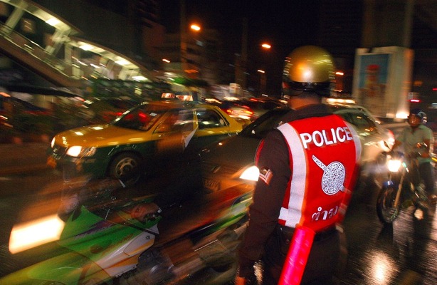 タイ・バンコク 警察イメージ