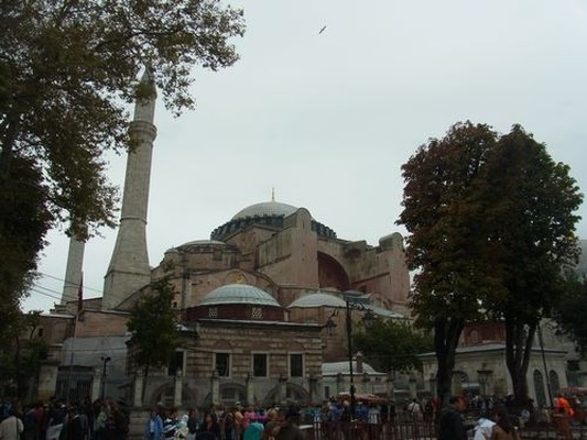 トルコの茶畑を訪ねて　（8）　イスタンブール　アヤソフィアに圧倒される