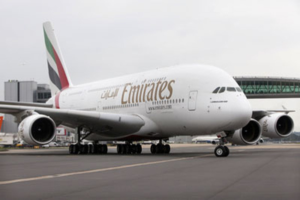 エミレーツ航空のA380