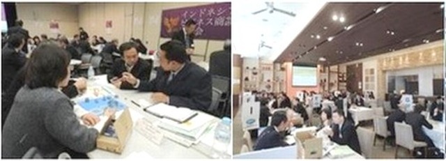 前回の商談会の様子