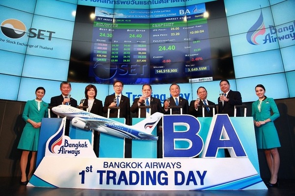 バンコクエアが上場、タイで今年最大のＩＰＯ