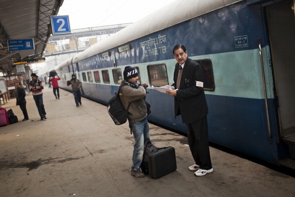 インドの鉄道（参考画像）