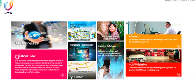 UMW WEBサイト
