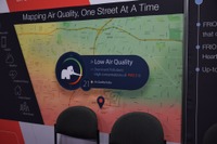 【CES16】BreezoMeter、大気汚染の度合いを道一本まで細かく表示 画像