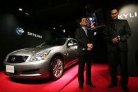 【日産 スカイライン 新型発表】渡辺謙 写真蔵---世界に誇る 画像
