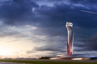 トルコ新空港の管制塔はピニンファリーナがデザイン…あのザハに勝った 画像