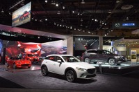 【デトロイトモーターショー16】マツダブースには現行ラインナップがずらり、CX-9の技術展示も 画像
