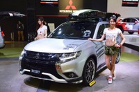 【東京オートサロン16】三菱はカスタムカーとラリーレプリカで「アクティブ」アピール 画像