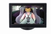 自動車用チャイルドモニター発売、気になる後部座席の子どもを振り返らず確認 画像